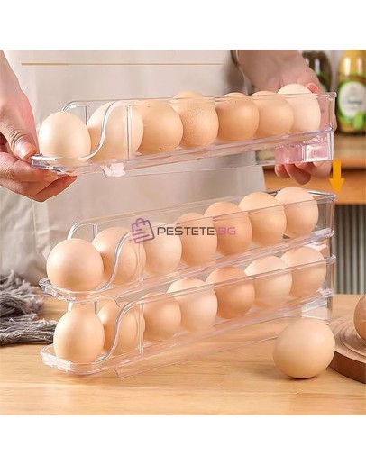 Стойка за 21 яйца хладилник